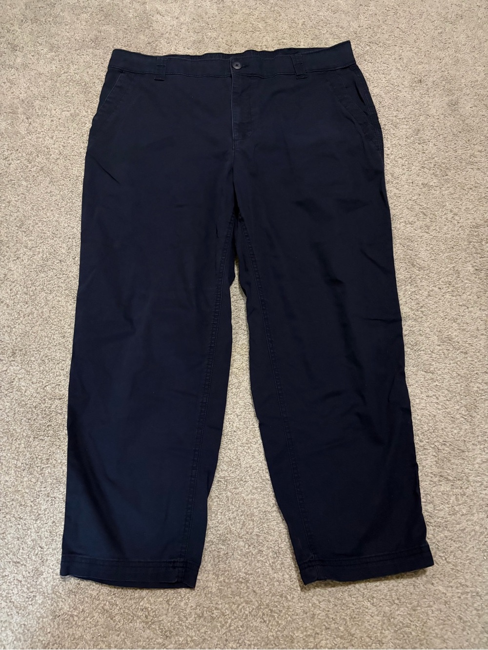 Old Navy Men's Navy Straight-Leg Chinos